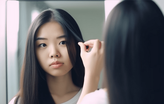 새치|출처: 미드저니