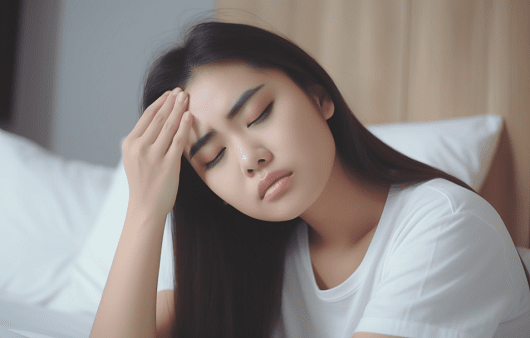 두통|출처: 미드저니