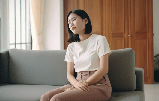 팬티라이너를 잘못 사용하면 질염을 부를 수 있다|출처: 미드저니