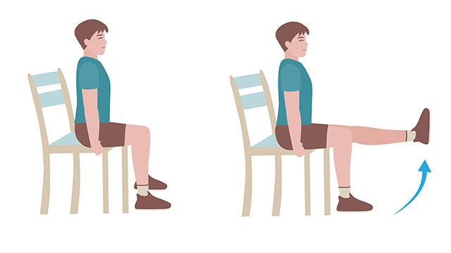 다리 들어 버티기｜출처: 게티이미지뱅크