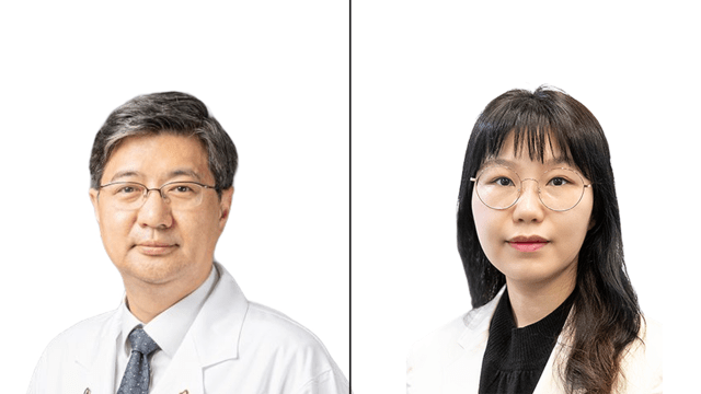 백정흠 교수(좌), 이보경 교수(우) |출처: 가천대 길병원, 삼성창원병원