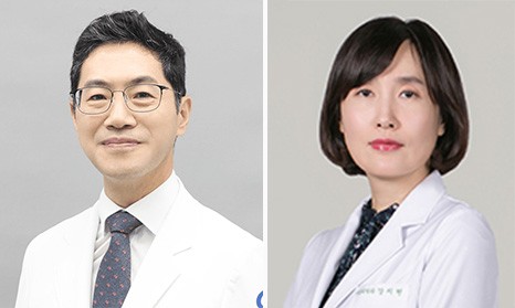 (좌측부터) 김경곤 교수(제1저자), 강지현 교수(교신저자)|출처: 가천대 길병원, 건양의대