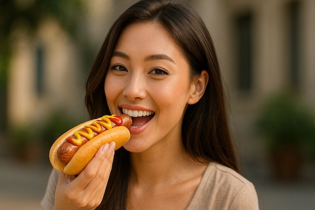 하루 한 개 핫도그 분량의 가공육을 섭취해도 질환 위험이 높아지는 것으로 나타났다 | 출처 : ChatGPT