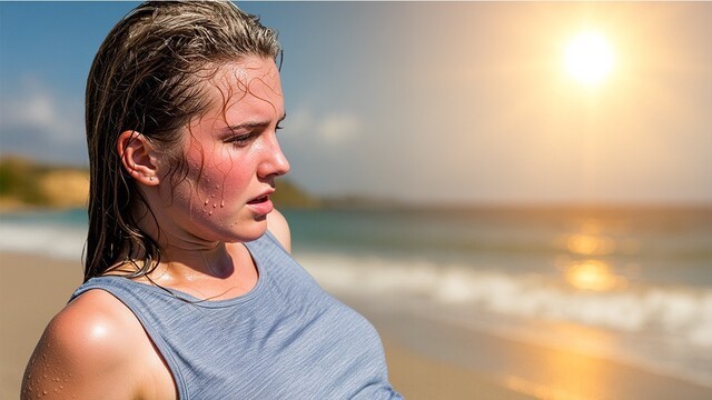 자외선이 가장 강한 오전 10시 ~ 오후 4시 사이에는 가급적 외출을 자제하는 것이 좋다|출처: Gemini