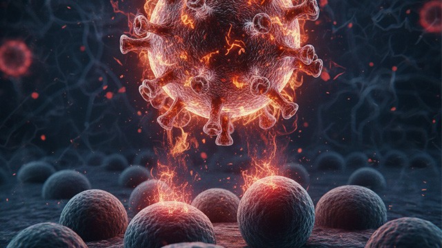 ﻿호흡기 바이러스가 암세포를 자극해 암의 재발을 유도할 수 있다는 연구 결과가 발표됐다｜출처: Gemini