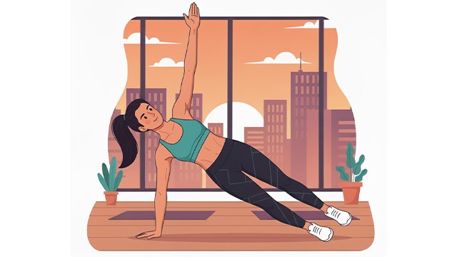 사이드 플랭크|출처: Gemini