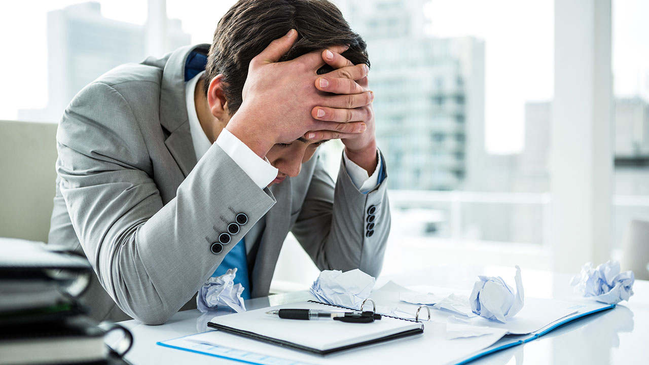 현대인은 직장, 학교, 사회생활 등 다양한 스트레스에 노출되어 있다｜출처: 클립아트코리아