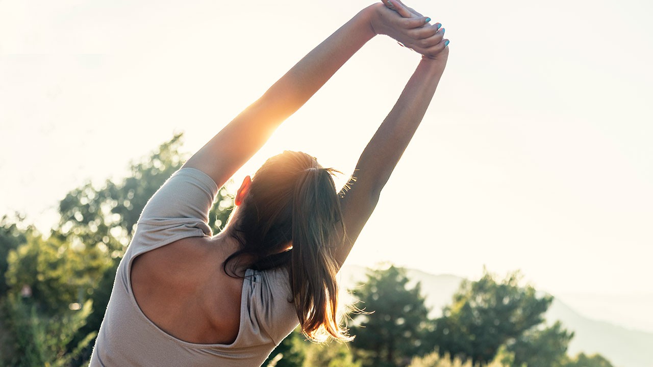 스트레칭은 스트레스 완화에 도움을 준다｜출처: 클립아트코리아