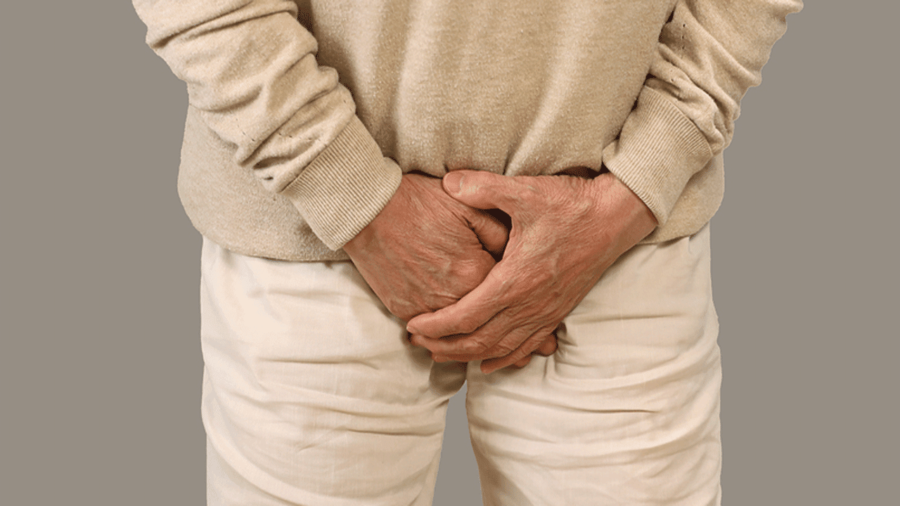 ﻿전립선비대증은 전립선이 커져 요도를 압박해 배뇨 곤란을 유발하는 질환이다｜출처: 클립아트코리아