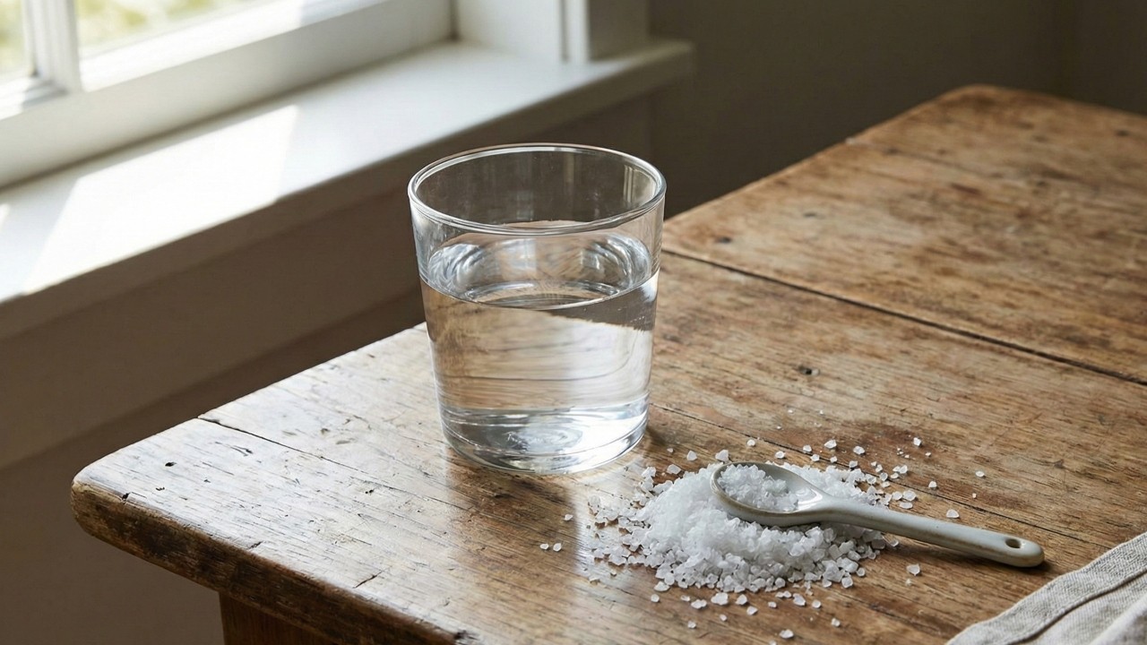 소금의 천연 살균 효과가 통증과 부기 증상을 완화한다 | 출처: Gemini