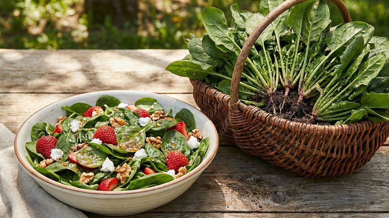 시금치, 케일 등 녹색 잎채소에는 뇌 건강에 도움을 주는 영양소가 풍부하다|출처: Gemini